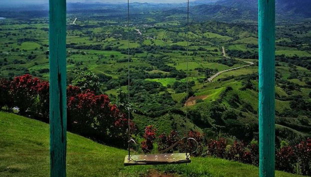 Viste dall'altalena della Montaña Redonda