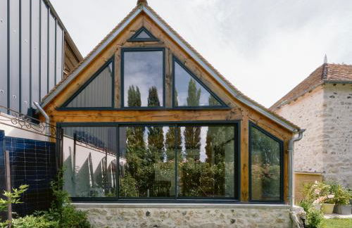 Maison du Passeur du XVIII siècle, classée, Authenticité et Confort avec Jardin SPA en option, proche Giverny, 1 heure de Paris - Foto 4