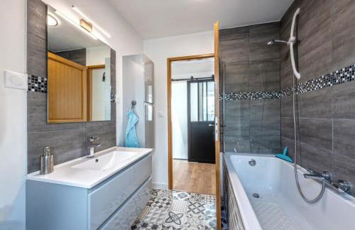 Maison spacieuse avec spa , sauna au pays des Abers ,10 min des plages Bretagne - Foto 16