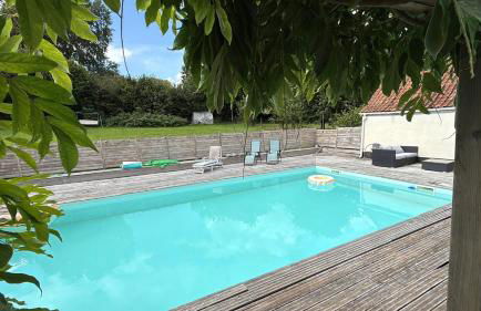 la vallée du paradis studio avec balnéothérapie en campagne - Foto 9