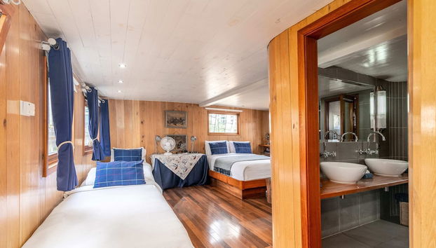 Luxury Canary Wharf House Boat - Foto 4, Habitación