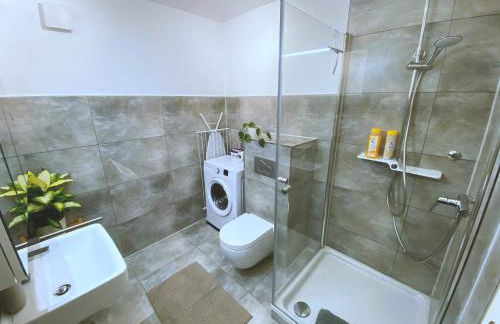 Studio-Apartment mit Garten, Parkplatz & Küche - Foto 5