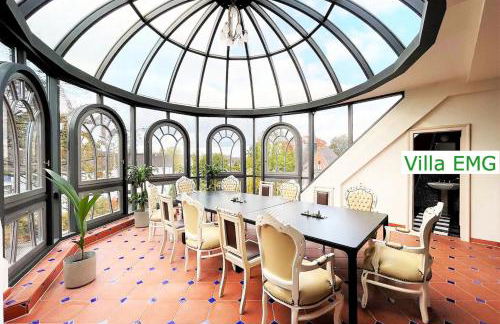 Luxus Ferienhaus Villa EMG Hannover, Messe, Braunschweig mit Sauna, Garten für Familien Gruppen bis 25 Personen - Foto 1