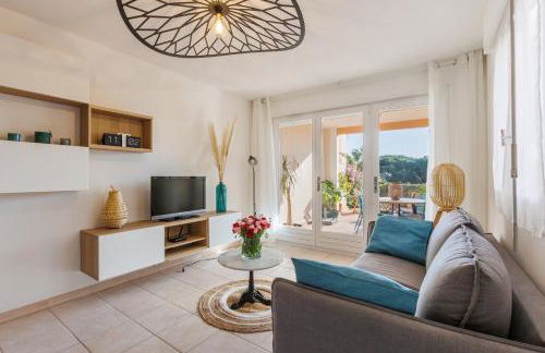 Appartement avec jardin, clim & piscine - Proche plages et randos, parking privé - La Girelle - Foto 1