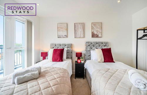 Brand New Premium Serviced Apartments, Free Parking, High-Speed WiFi By Redwood Stays - Foto 72