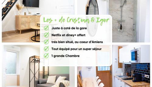 Maison Cosy Centre Gare Amiens - Foto 2