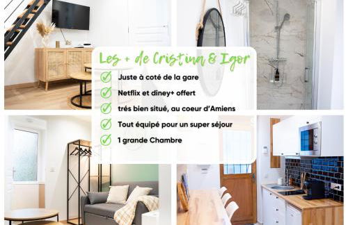 Maison Cosy Centre Gare Amiens - Foto 2