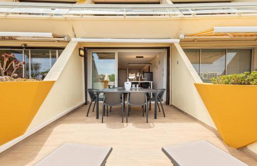 Catalina - Terrasse XXL - Garage Privé - Clim - Heliopolis Village Naturiste - Foto 27