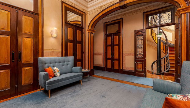 Zona de estar del vestíbulo