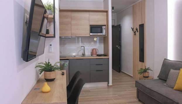 New Deluxe Studio 1 - Downtown Thessaloniki-fully Equipped - Foto 2, Imagen principal