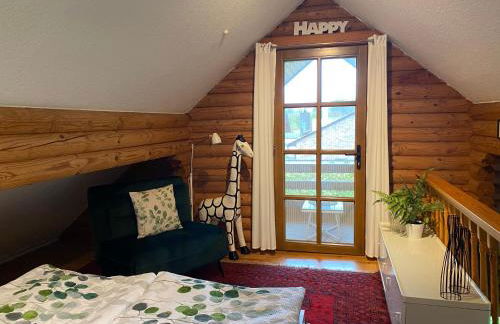 Eifel-Lounge BLOCKHAUS mit Kamin Garten Balkon nahe Köln Therme Brühl Phantasialand - Foto 35