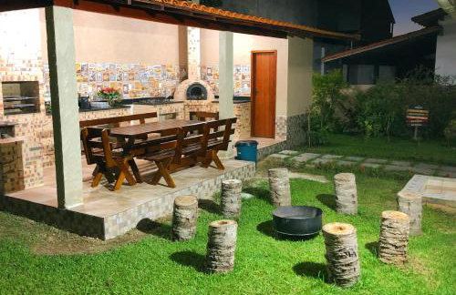 Casa com piscina, ar condicionado, campo de futebol e área gourmet a um quarteirão da lagoa de Praia Seca - Foto 8