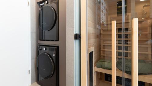 HOUSE 756 MAINZ - DESIGN-FERIENHAUS, 4 Schlafzimmer, 3 Bäder, SAUNA & Kamin - Foto 3, Shower