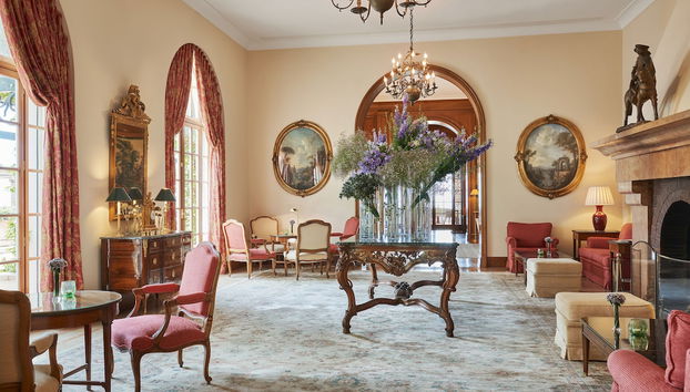 Zona de estar del vestíbulo