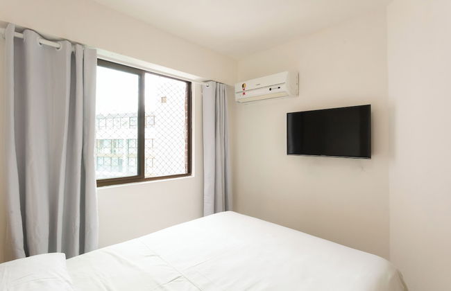 Lindo Flat no Beach Class Santa Maria em Boa Viagem - Foto 23