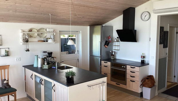 7 Person Holiday Home in Hojslev - Foto 4, Cocina privada