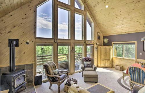 Secluded Fairplay Home with Hot Tub and Mountain Views - Foto 1