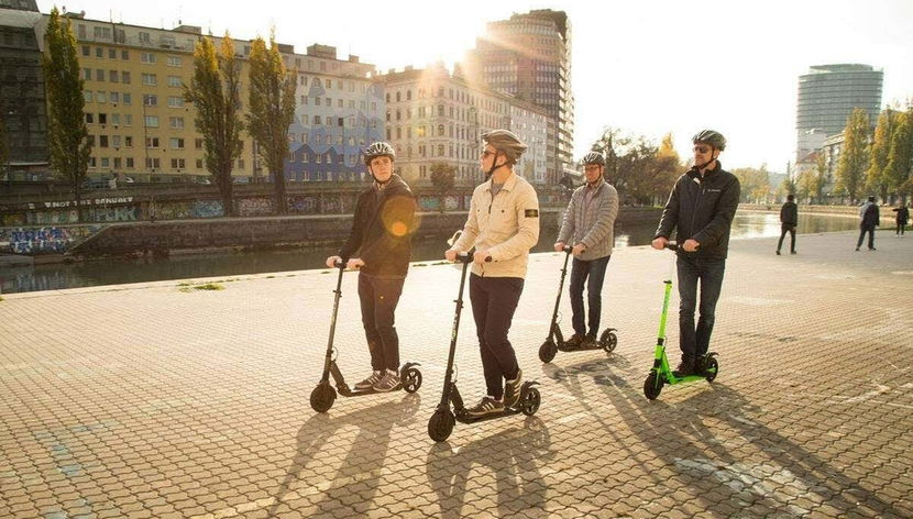 Tour de patinete elétrico por Cracóvia - Foto 2, Percorrendo Cracóvia de patinete elétrico