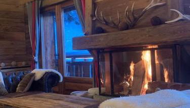 SOMPTUEUX CHALET BARON MEGEVE VUE.Jaccuzi.4 mn a pied au centre - Foto 4