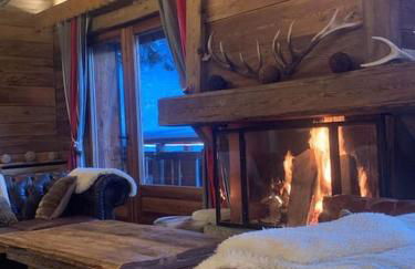 SOMPTUEUX CHALET BARON MEGEVE VUE.Jaccuzi.4 mn a pied au centre - Foto 4