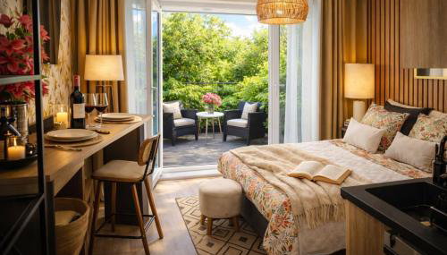 Petit Cocon des Rives Proche Stanislas-terrasse & parking gratuit - Foto 3, Garden, Garden view