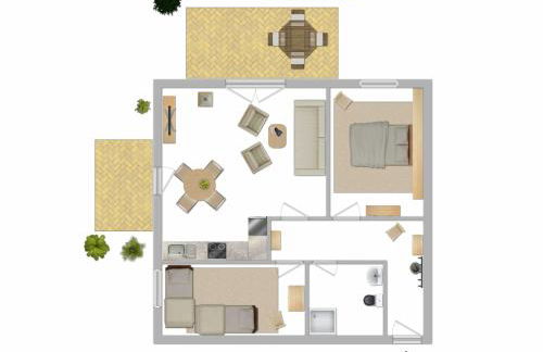 Fewo 4 Reetdachhaus Diplomatenweg 1 Fewo cc - Foto 14