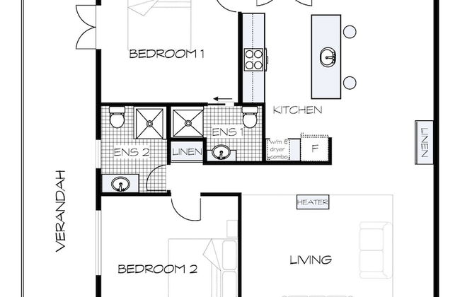Grandview Accommodation - The Flaxley Apartments - Photo 44