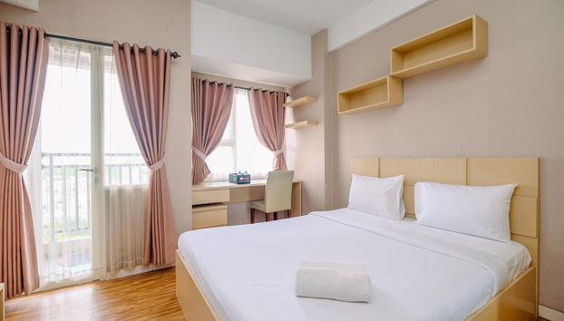 Cozy Stay And Warm Studio Apartment At Margonda Residence 5 - Foto 2, Habitación