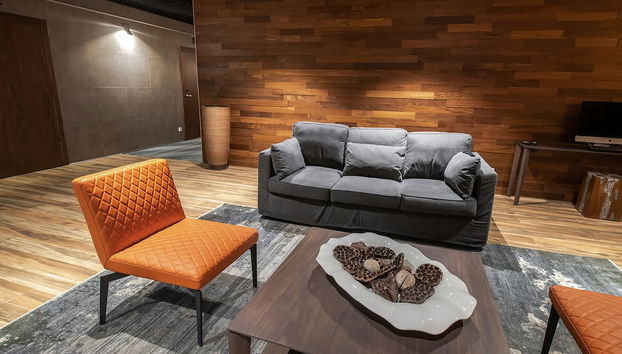 Zona de estar del vestíbulo