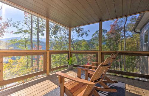 Panoramic Mtn Views and Hot Tub! Secluded Marion Gem - Foto 1