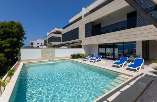 Villa Adria View Exklusive Villa am Meer mit Pool und BBQ für 8 Personen - Foto 67