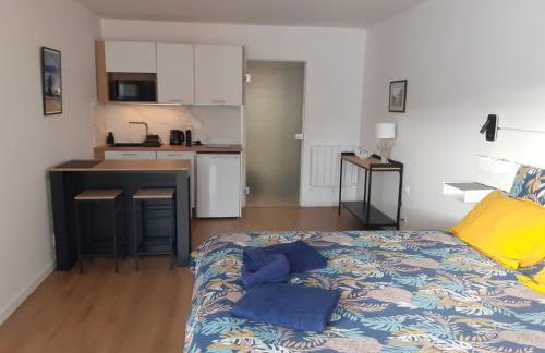 Carteret centre, port avec balcon vue mer - Foto 9