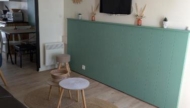 Charmant logement Guidel Plage, vue mer, piscine chauffée, avec une chambre - Foto 4