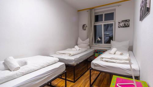 Balkon, Waschmaschine, TV, Einzelbetten, nahe Völkerschlachtsdenkmal - Foto 4, towels