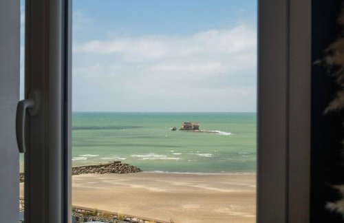 l'echo des vagues ,face mer, vue imprenable, appartement pour 2 à 4 personnes - Foto 13