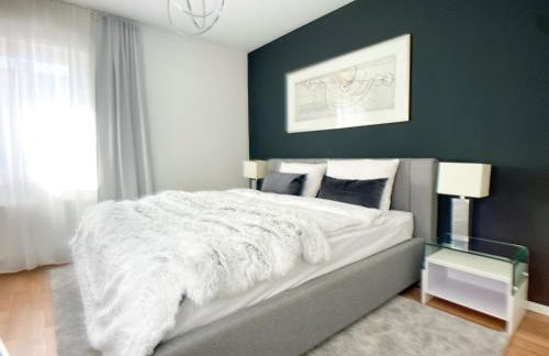 M-Style 02 Apartment mit Balkon 24h Self-Check-In, Free Parking, Netflix - Foto 7