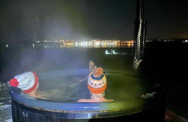 Apartament Ryn Mazury Piękny Widok na Jezioro Balia z Hydromasażem - Foto 13