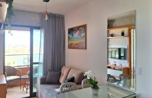 Apartamento com 2 suítes, varanda, vista mar, infraestrutura - Foto 5
