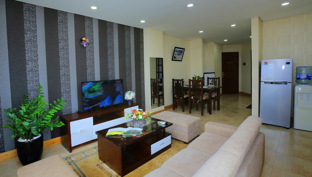 Zona de estar del vestíbulo