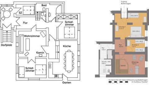 Gutshaus Thorstorf FeWo Boltenhagen EG und Tiefpaterre - Foto 2