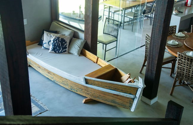 Casa Pé na Areia em frente à Ilhabela - Foto 21