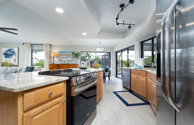 Beautiful Private Pool Home In-between Fort Myers Beach And Sanibel Island 3 Bedroom Home by RedAwning - Foto 10