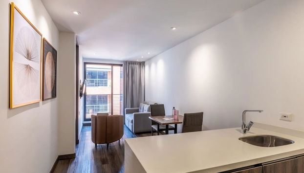 w Luxury 1BR w Great Terrace in Chico - Foto 4, Habitación