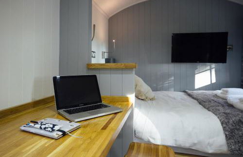 Cwtch Ffynnone Luxury Shepherds Hut - Foto 12