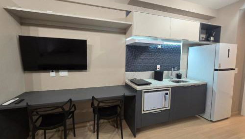 Studio Next One Faria Lima - Foto 2, stove, minibar