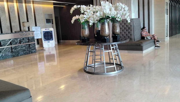 Sitzecke in der Lobby