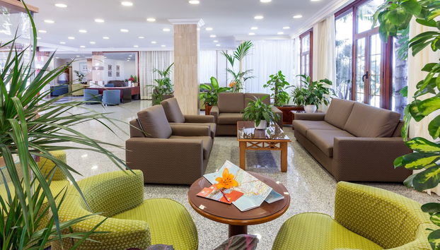 Sala de estar do lobby