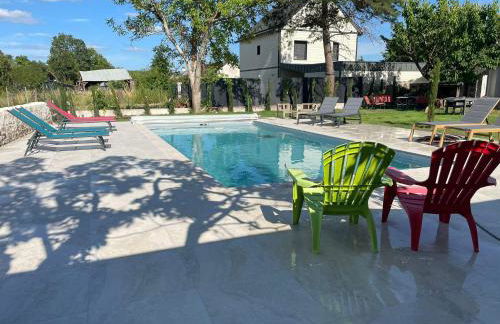 Gîte de Mont-Près-Chambord au cœur des Châteaux de la Loire "avec piscine privée" - Foto 53