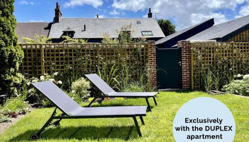 La Petite Adresse du 10Honfleur - Foto 2, Garden, sunbed, Garden view