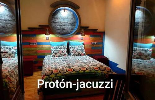 zentral club apartamento protón-jacuzzi - Foto 16